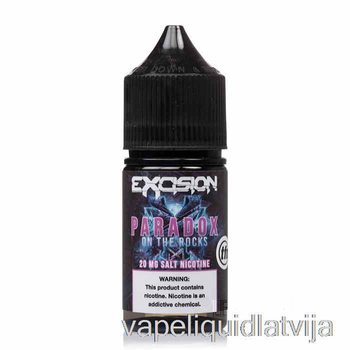 Paradokss Uz Ledus - Izgriešanas Sāls - Alt Zero - 30ml 20mg Vape šķidrums